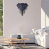 3D Elephant Head Wall Art - PAPERCRAFT WORLD