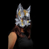 Futuristic Fox Mask - Black - PAPERCRAFT WORLD