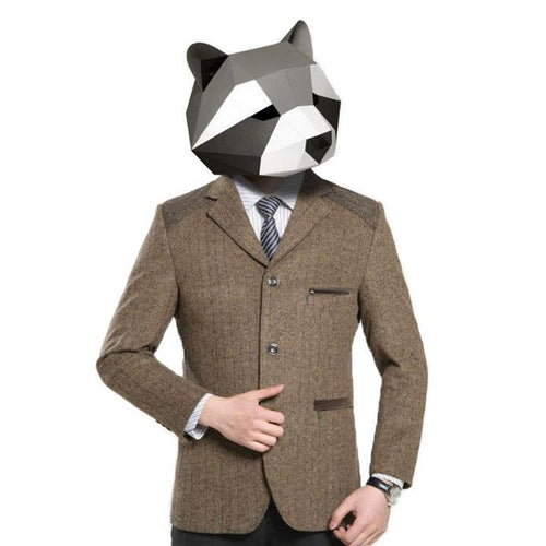 Raccoon Mask (For Children)