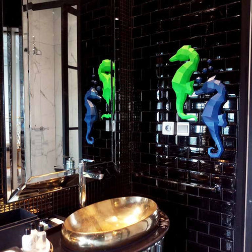 Seahorses Wall Art - PAPERCRAFT WORLD