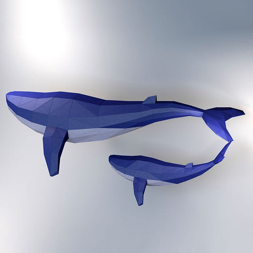 Whale Model - PAPERCRAFT WORLD