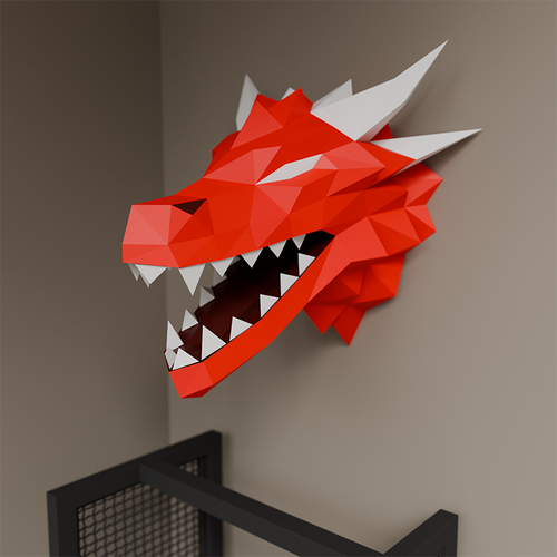 Dragon Head Wall Art